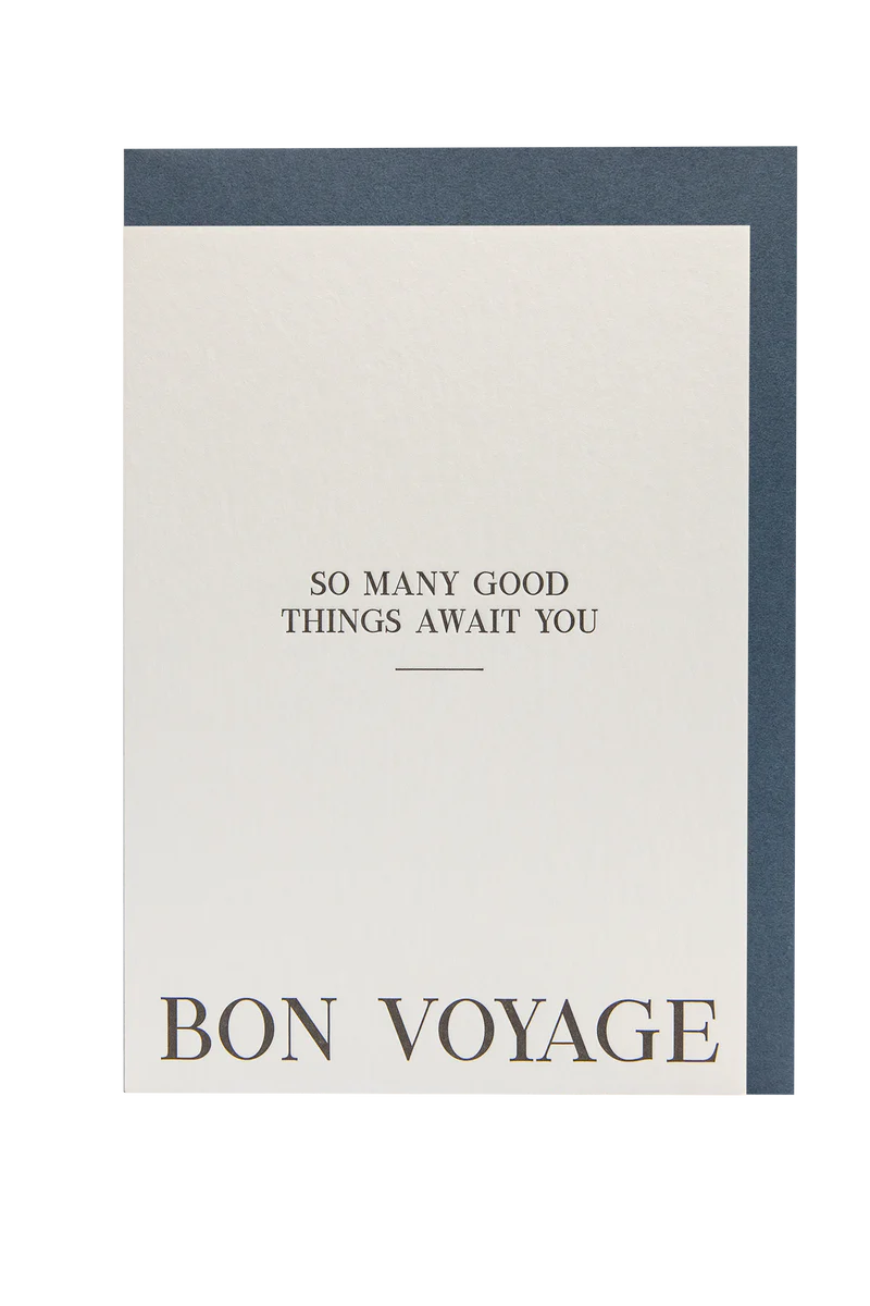 Clare Bernadette | Bon Voyage Greeting Card