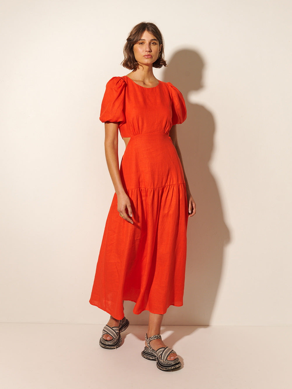 Kivari Kennedy Maxi Dress | Scarlet