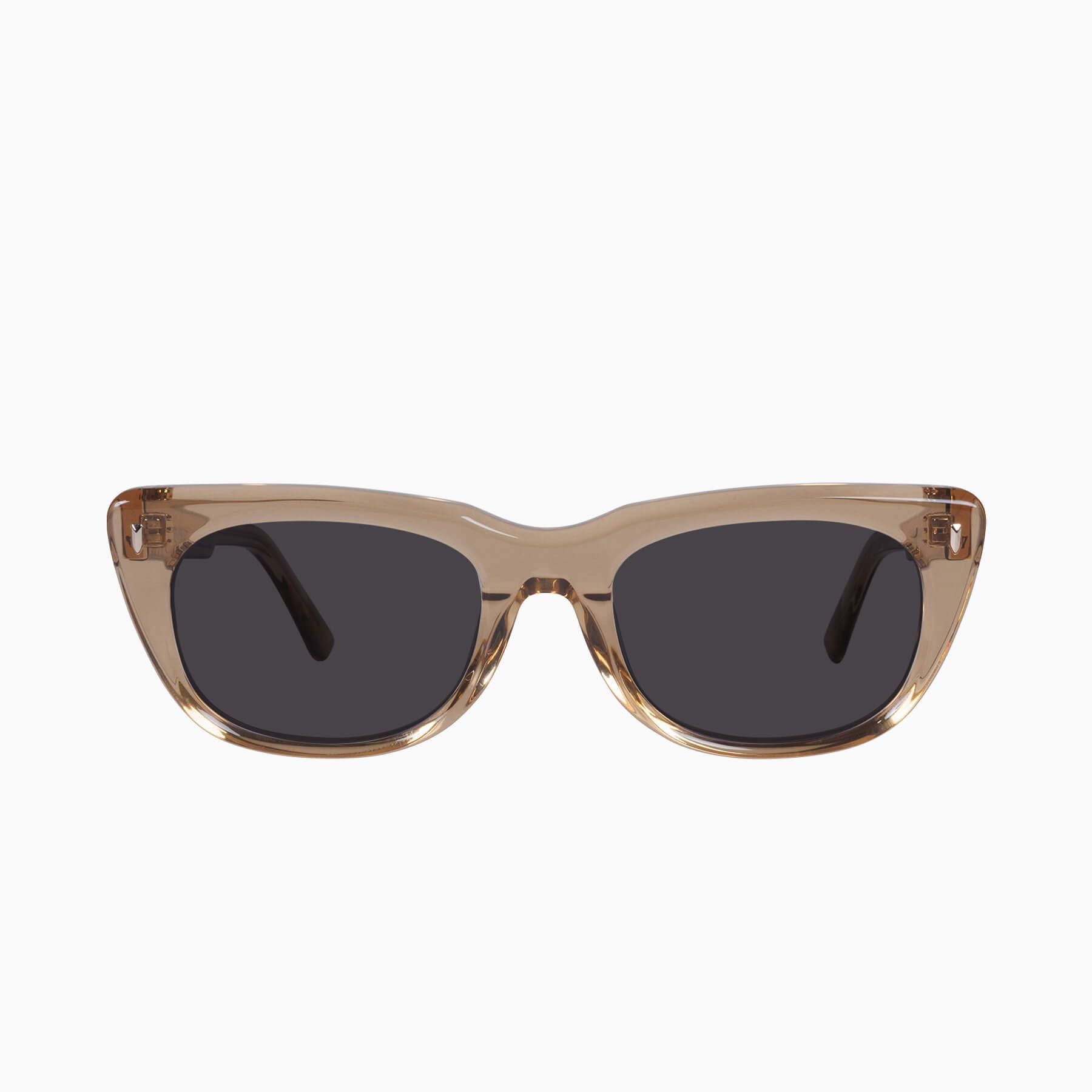 Valley Eyewear Tomahawk Dark Champagne Gold Metal Black