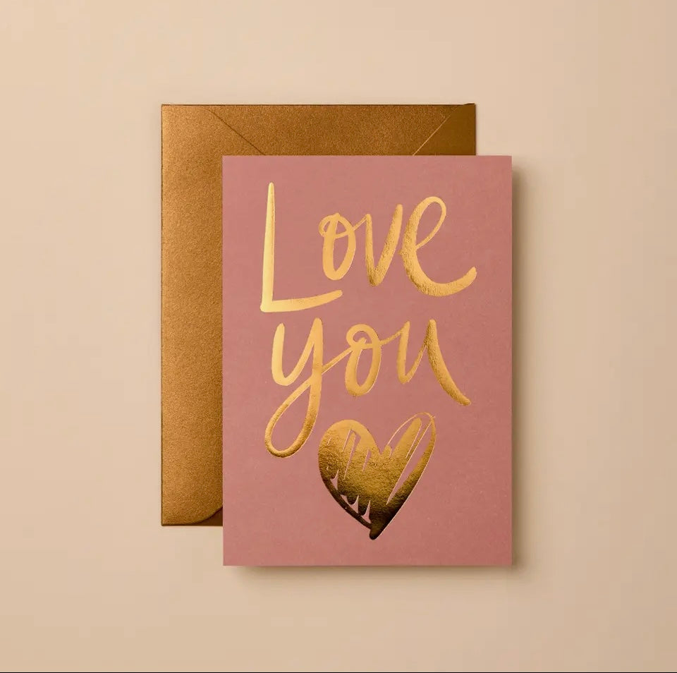 Gabrielle & Celine Greeting Card | Love You