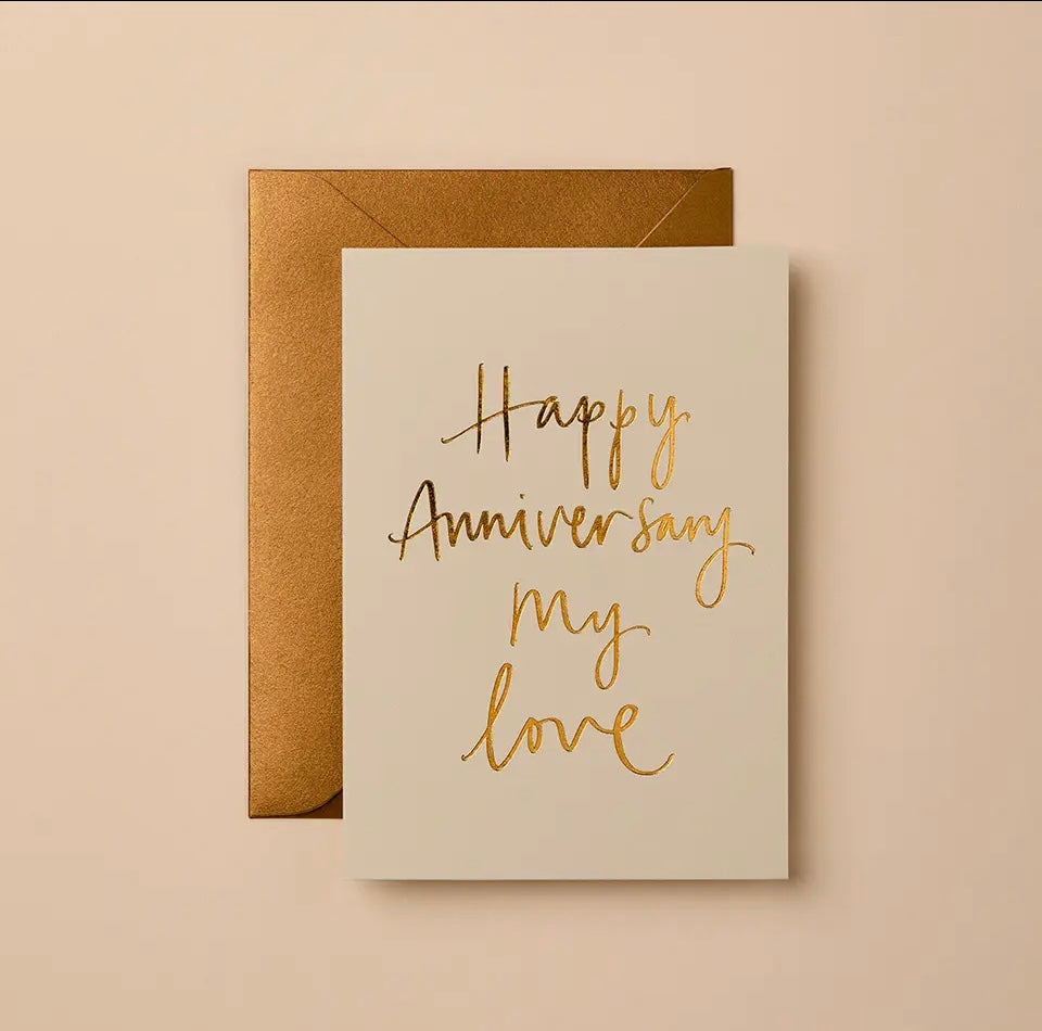 Gabrielle & Celine Greeting Card | Happy Anniversary My Love