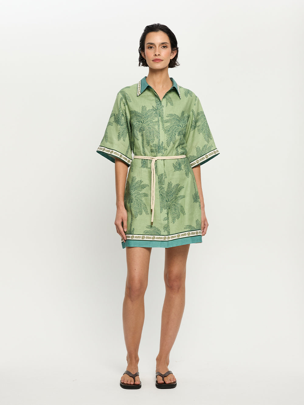 Kivari Alani Mini Shirt Dress