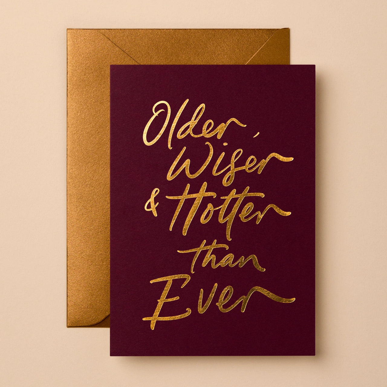 Gabrielle & Celine Greeting Card | Older, Wiser & Hotter Than Ever