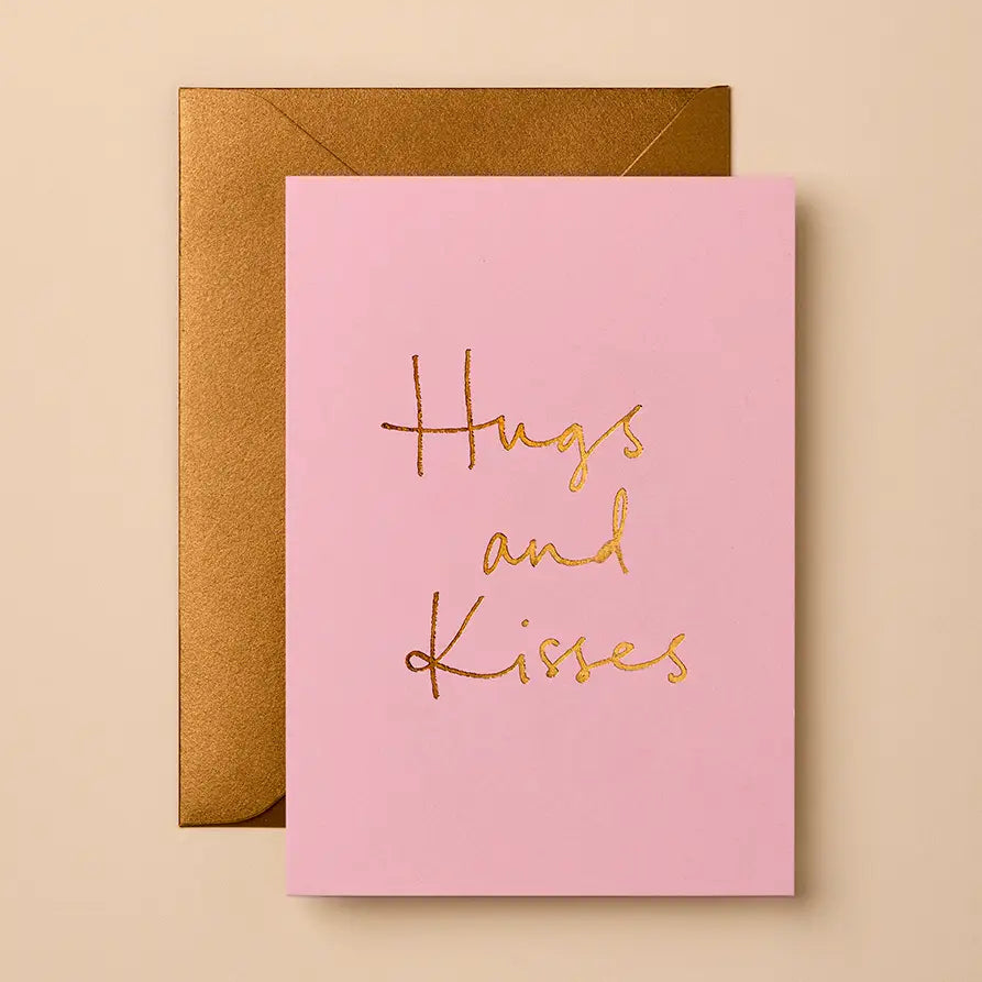 Gabrielle & Celine Greeting Card | Hugs & Kisses
