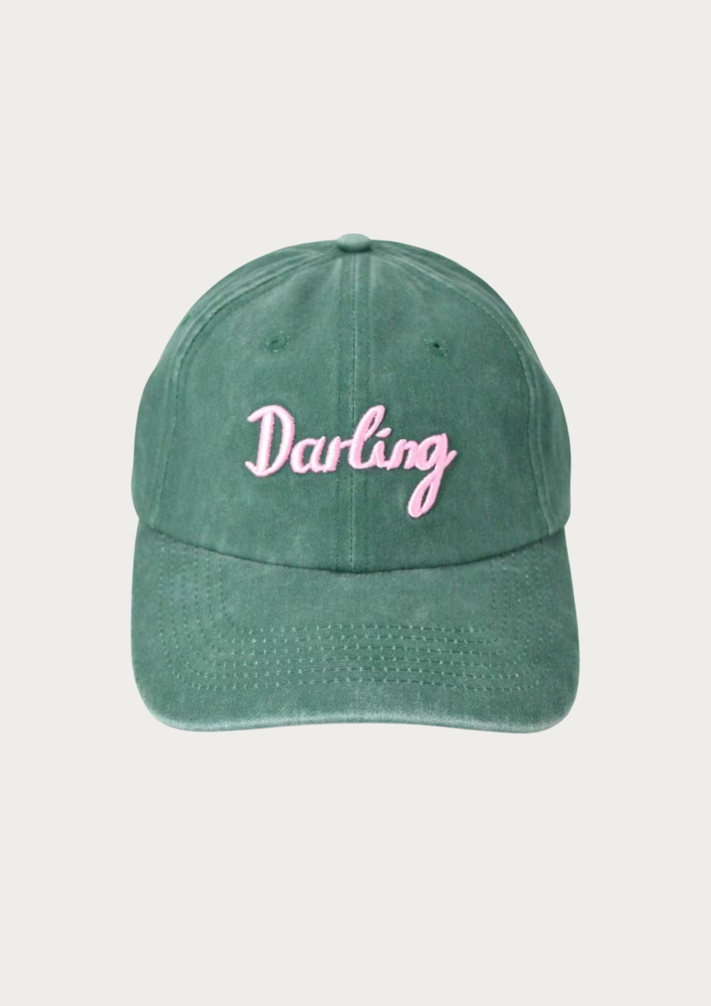 FAR MER Darling Cap | Green / Pink