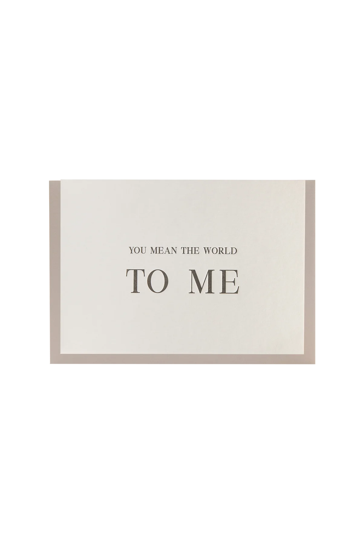 Clare Bernadette | The World To Me Greeting Card