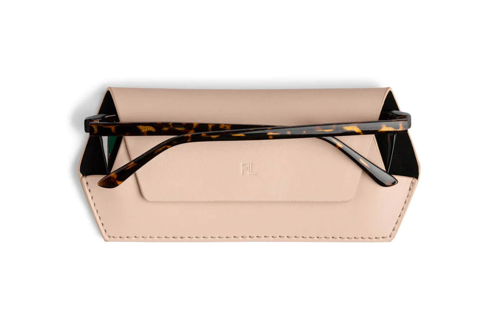 Fox and Leo Glasses Case | Blush
