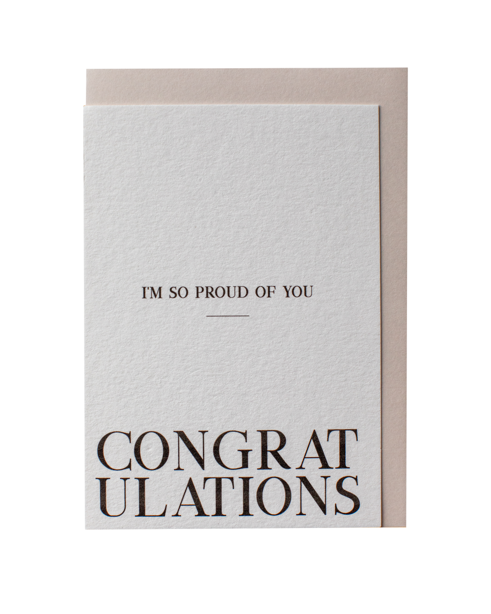 Clare Bernadette | Congratulations Greeting Card
