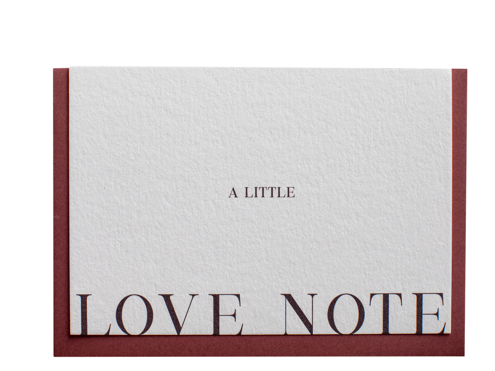 Clare Bernadette | Love Note Greeting Card