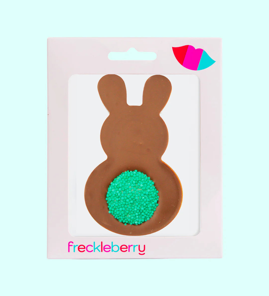 Freckleberry Bunny w. Blue Freckle Tail | Milk Chocolate