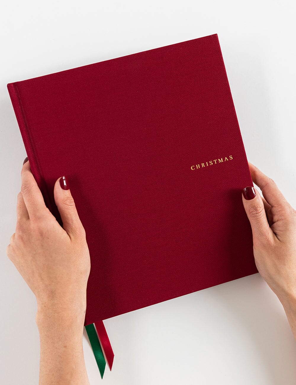 Bespoke Letterpress Heirloom Christmas 10 Year Memory Journal