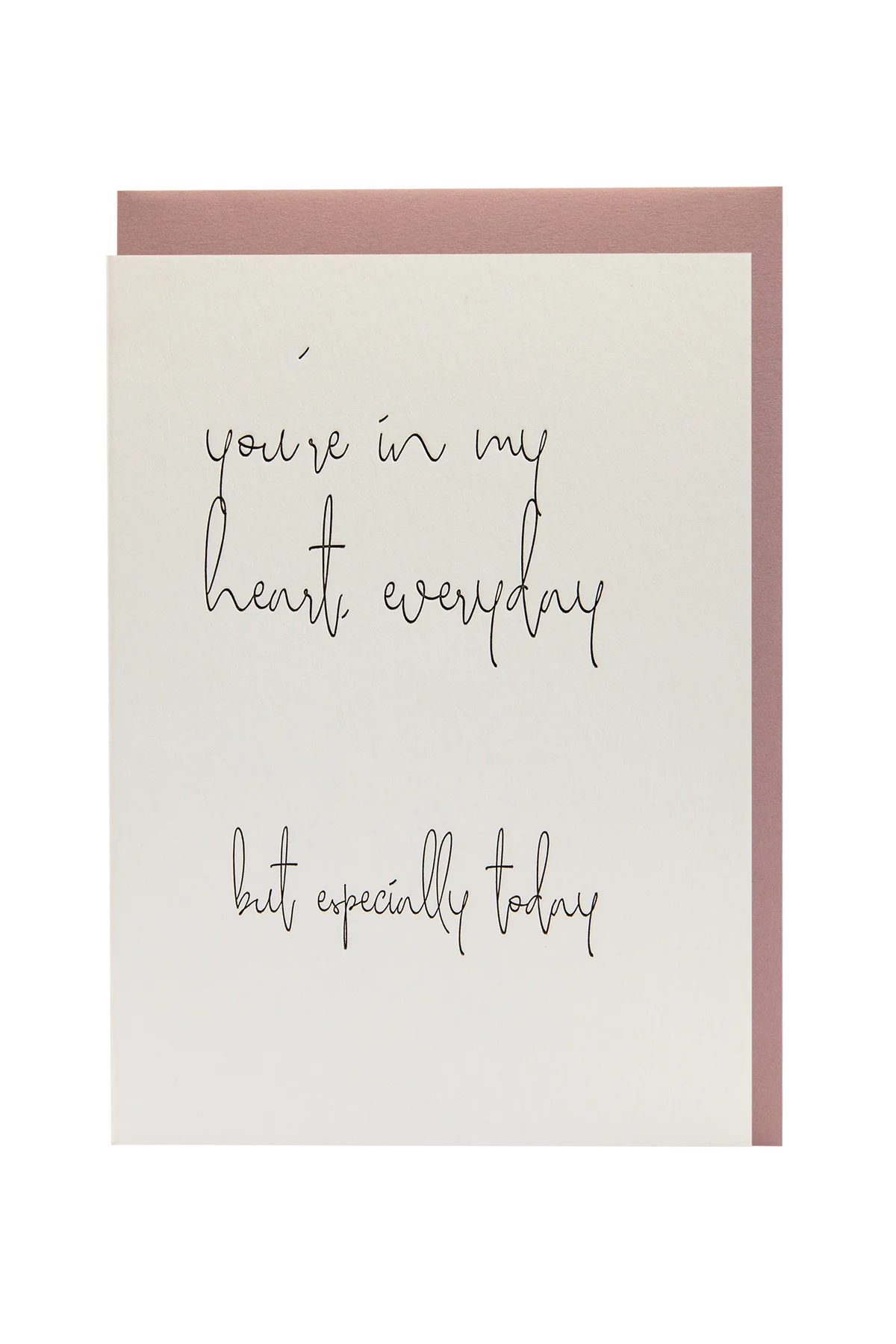 Clare Bernadette | Heart Greeting Card